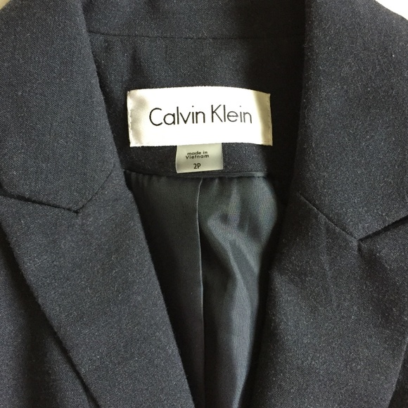 Calvin Klein grey suit jacket - Picture 4 of 5